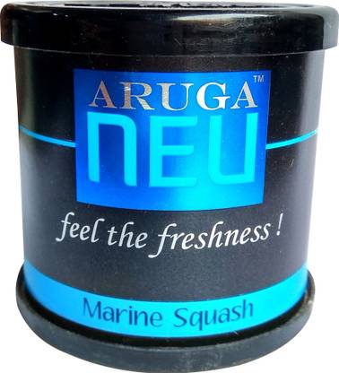 Aruga Marine Squash Car Freshener Gel NEU Feel the freshness Marine Squash Limo Nene Car Freshner Can for Fragrance