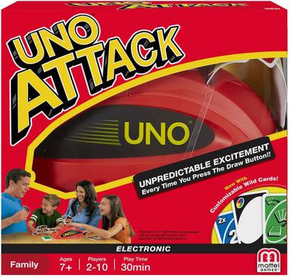 mattel GAMES UNO Attack! Card Game