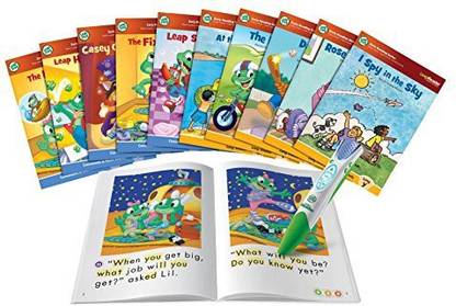 LeapFrog Leapreader System Learn To Read 10 Book Bundle