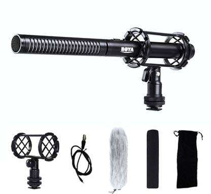 BOYA BY PVM1000 3 Pin XLR Output Pro Broadcast-Quality Interview Condenser Shotgun Microphone