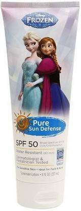 Disney Frozen Pure Sun Defense Sunscreen Lotion SPF 50