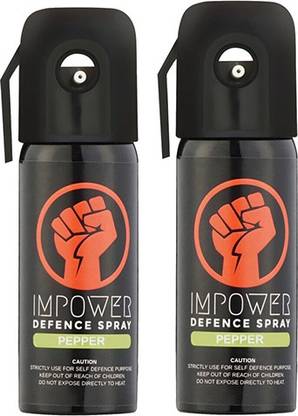 IMPOWER Self Defence Pepper Spray Pepper Stream Spray