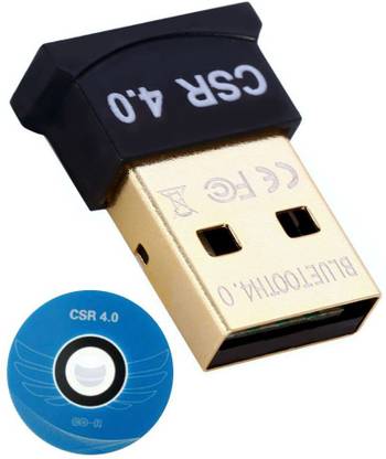 Anweshas All in One Mini USB 2.0 Micro USB Bluetooth Adapter CSR 4.0 Dual Mode Wireless Adaptador USB Dongle Dual-mode Transmission Bluetooth Adaptor Computer Receiver Transmitter USB Adapter