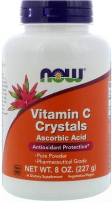 Now Foods Vitamin C Crystals Ascorbic Acid