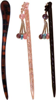 Must Visit Claw Combo of Multi Color Juda Sticks Bun Stick