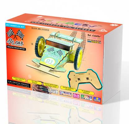 Be Cre8v Wired RC Car Robotics DIY Kit