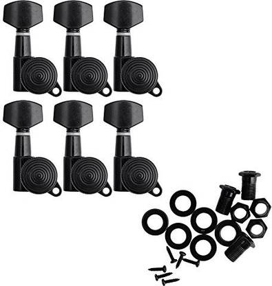 Generic Kocome 6R Guitar String Tuning Pegs Locking Tuners Keys Machine Heads Chrome Set