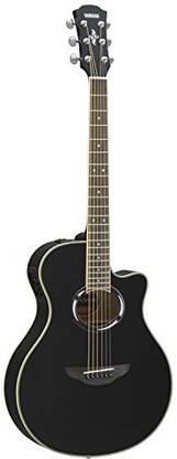Generic Yamaha Apx500Iii Thinline Cutaway Acoustic-Electric Guitar, Black