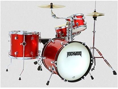 Generic Rockwood Drum Set Red - Music Instrument By Hohner Music (Rwdsr)
