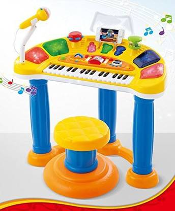 Generic The Little Bus Tayo Orchestra Piano / Premium Infant 10 X Instruments With Mic By Iconix