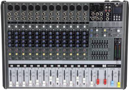 MX SIGNATURE 12 Live Audio Mixer Powered Sound Mixer