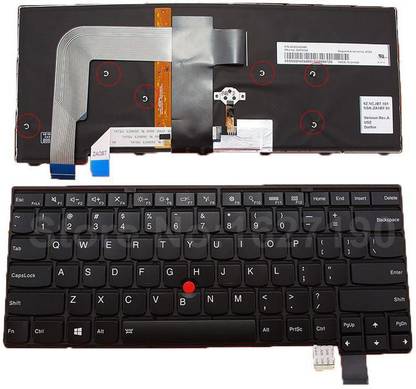 SellZone Replacement Keyboard For LENOVO YOGA 14 Internal Standard Laptop Keyboard Compatible with Desktop, Laptop, Mac