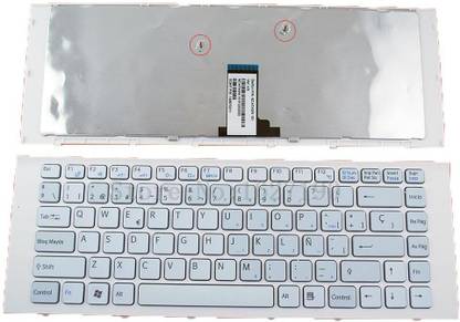 SellZone Replacement Keyboard For Sony Vaio VPC-EG EG16 EG18 Series Internal Standard Laptop Keyboard Compatible with Desktop, Laptop, Mac