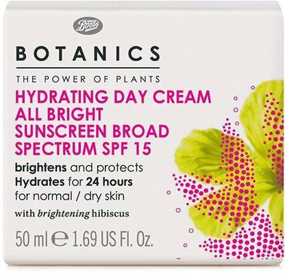 Boots Botanics All Bright Hydrating Day Cream Spf15