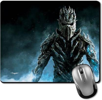 CRAZYINK MPSkull Devil SKy Non Slip Base Mousepad