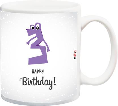 ME&YOU Gift For 3rd Birthday, Personalized and Unique Third Birthday gift for Kids, Boy, Girls, Cousin, Brother, Sister IZ18SRMU-1479 Ceramic Coffee Mug