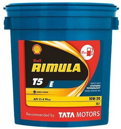 Shell Rimula T5E 10W30 CI4Plus Synthetic Blend Engine Oil