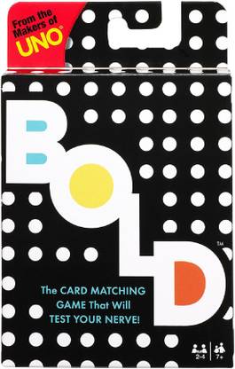 MATTEL BOLD Card Game