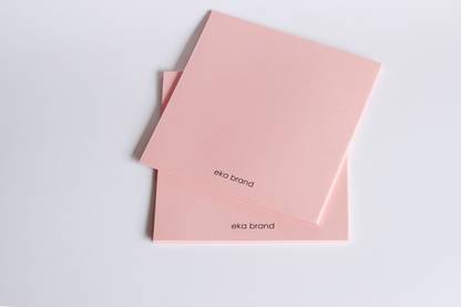 EKA BRAND PASTEL PINK UNI COLOR DIARY- SQUARE Assorted Note Book PLAIN 50 Pages