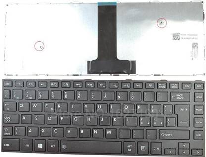 SellZone Replacement Keyboard For Toshiba Satellite C40-B C40d-B C40t-B Internal Standard Laptop Keyboard Compatible with Desktop, Laptop, Mac