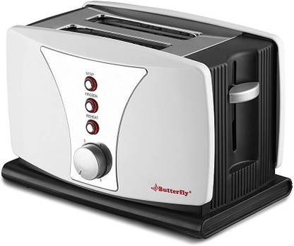Butterfly BSTP17-18A 800 W Pop Up Toaster