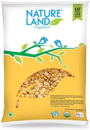 Natureland Organics Yellow Chana Dal (Split)