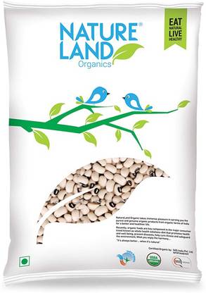 Natureland Organics White Peas (Whole)