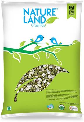 Natureland Organics Green Moong Dal (Split)