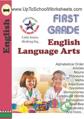 Grade 1 English Grammar Language Worksheets-CBSE-ICSE-With Answer Key-Workbook form-FREE 2018 Astronaut Calendar