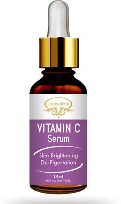 COSDERMA Vitamin C Serum Anti-pigmentation Open pore tightening Even Tone Antiageing Fairness Glow