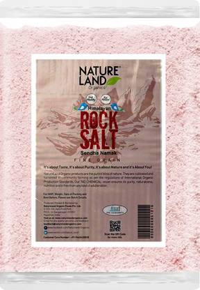 Natureland Organics Himalayan Pink Rock Salt 500 Gm Rock Salt