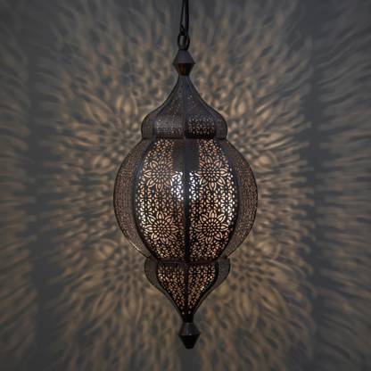 Homesake Classic Moroccan Orb Hanging Lamp, Antique Copper hanging pendant light Pendant Lamp Ceiling Lamp