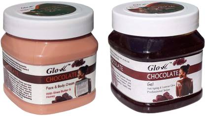 Glow Right CHOCOLATE CREAM With CHOCOLATE GEL