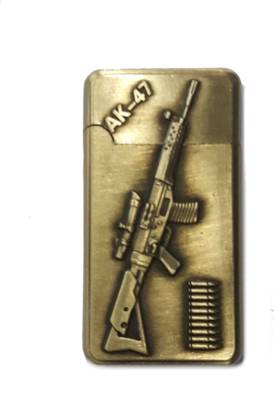 TARGET PLUS FIRST QUALITY EMBOSSED AK - 47 Pocket Lighter