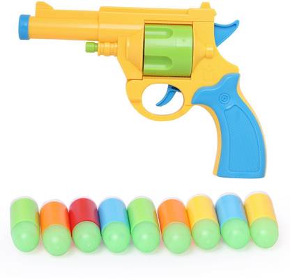 Wonder Star Toys Gun Pistol Model Five Shooter Storm - Multi Color Guns & Darts
