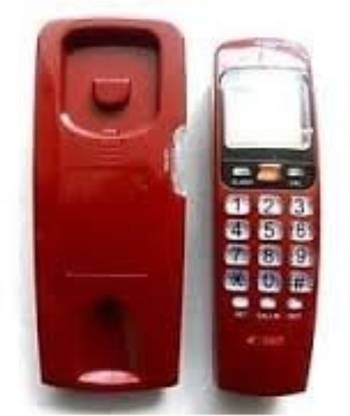 Ae zone Landline Caller ID Phone Telephone Corded Phone for Office and Home Purpose Bfone Orientel KX-T555CID Red Colour Cordless Landline Phone