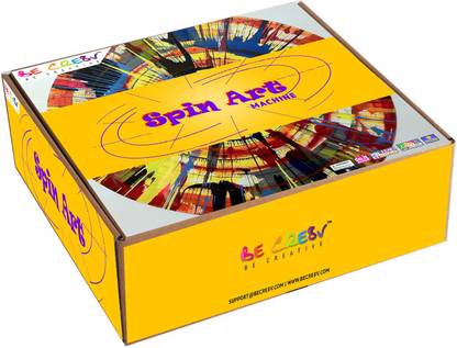 Be Cre8v Spin Art Machine DIY Kit