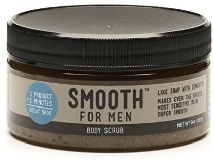Simple Sugars Smooth For Men Coffee Body Scrub Formulated For Sensitive Skin Eczema Dry Skin Psoriasis