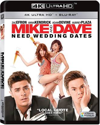 Mike & Dave Need Wedding Dates (4K UHD & HD)