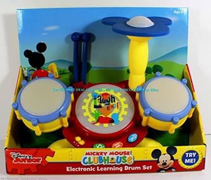 Disney Junior Mickey Mouse Clubhouse Electronic Learning Drum Set