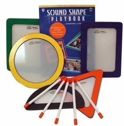 Generic Remo Set Of 5 Assorted Sound Shapes&#153; Drums With Sound Shape Playbook