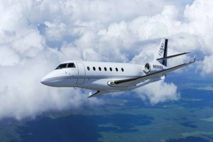 Exclusive AZOHP2690 Gulfstream G200 Modern Aircraft Full HD Poster Latest Best New 3D Look Beautiful Paper Print