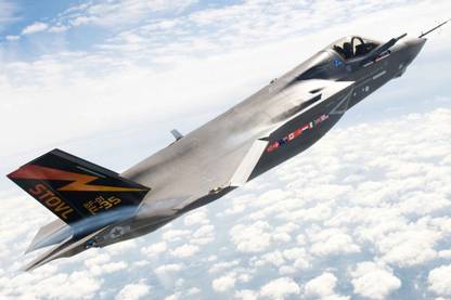 Exclusive AZOHP2610 F 35 Lightning Fighter Modern Aircraft Full HD Poster Latest Best New 3D Look Beautiful Paper Print