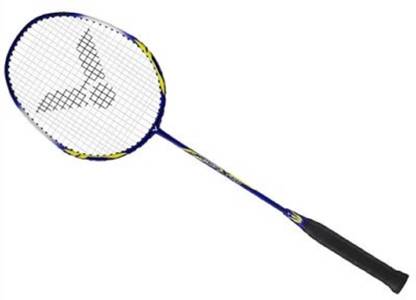 VICTOR Meteor X 8166 Aluminium frame and Graphite Shaft Strung badminton Racket (MX-8166) Blue Strung Badminton Racquet