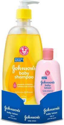 JOHNSON'S Baby No More Tears Shampoo with Baby Lotion