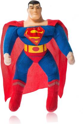 Dimpy Stuff Plush Toy- Superman Standing  - 25 cm