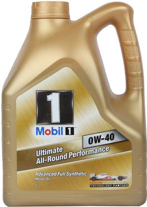 MOBIL 1 135263 Mobil1 0W-40 Synthetic Blend Engine Oil