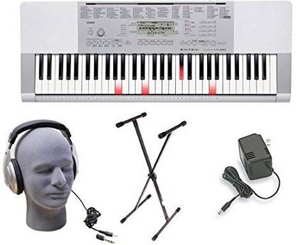 Generic Casio Lk280 Lighted Key Premium Keyboard Pack With Headphones, Power Supply, And Stand