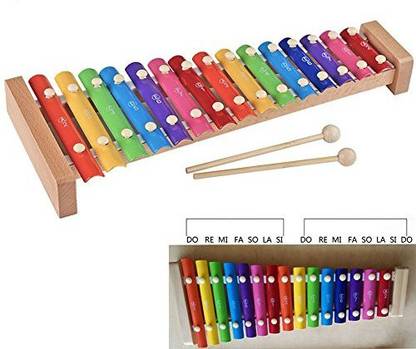 Generic Sunone11 15 Keys Notes Do Re Mi Fa So La Si Scale Musical Instruments Xylopho...