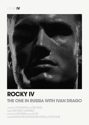 Hollywood Movie Poster - Rocky IV - Hollywood Collection – International Quality Large Poster For Decoration Or Gifting Paper Print